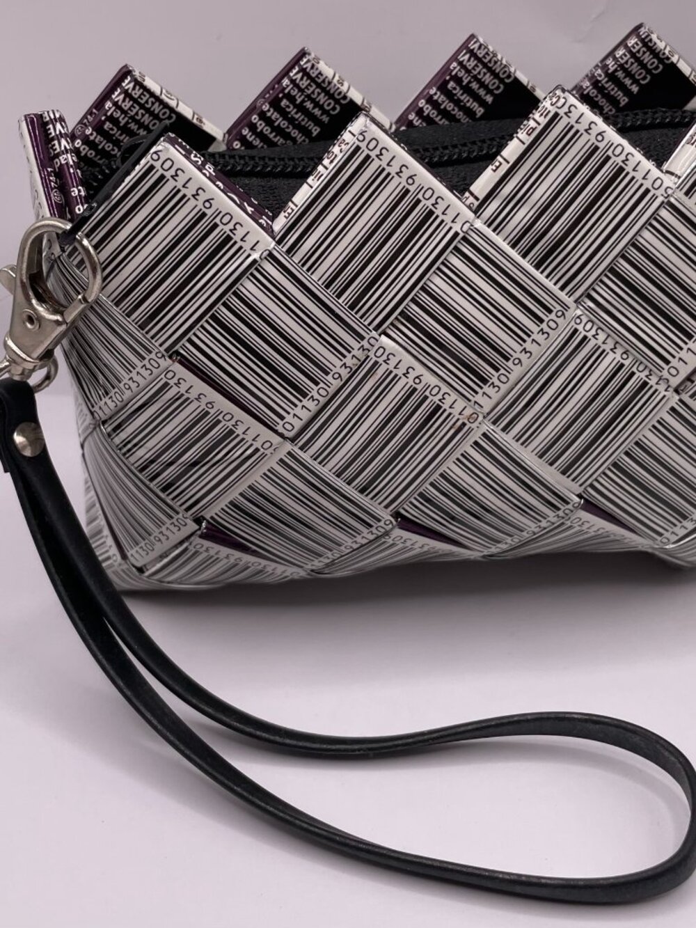 UPC Wristlet by Ecoist - made from upcycled candy wrappers